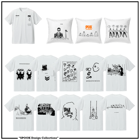 Spook Design S/S Tee【Enjoy a spooky day 】