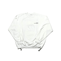 puffins art CREW SWEAT SHIRT  【 The Recipe  】- White