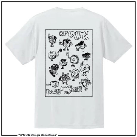 Spook Design S/S Tee【 SPOOK BAKED GOOD FRIENDS 】