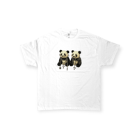 collage art　S/S Tee   【 Chopper Chicks 】- White