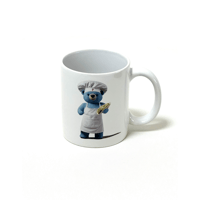 '' 僕がメキシコで食べたタコス '' straight mug - #1