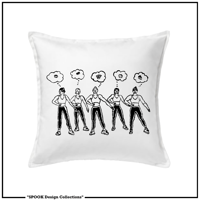 Spook Design Cushion *インナークッション付き【 I know what you are thinking! 】