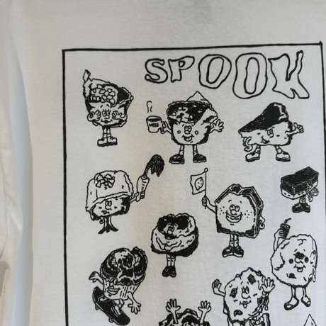 Spook Design S/S Tee【 SPOOK BAKED GOOD FRIENDS 】