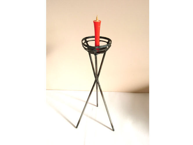 伝統工芸品 三脚燭台 大 伝統工芸品 三脚燭台 大