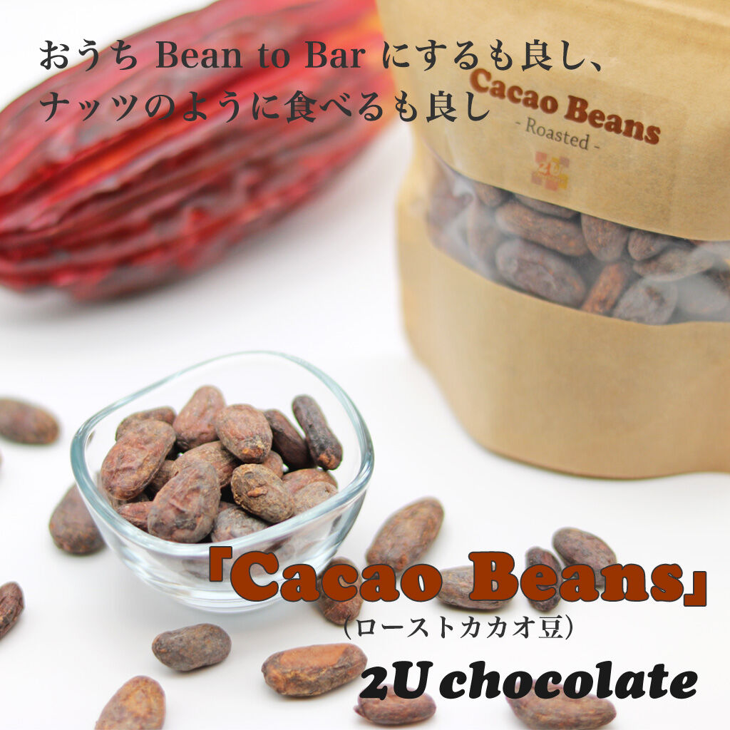 Cacao Beans -Roasted-（焙煎カカオ豆：産地指定） | 2U chocolate