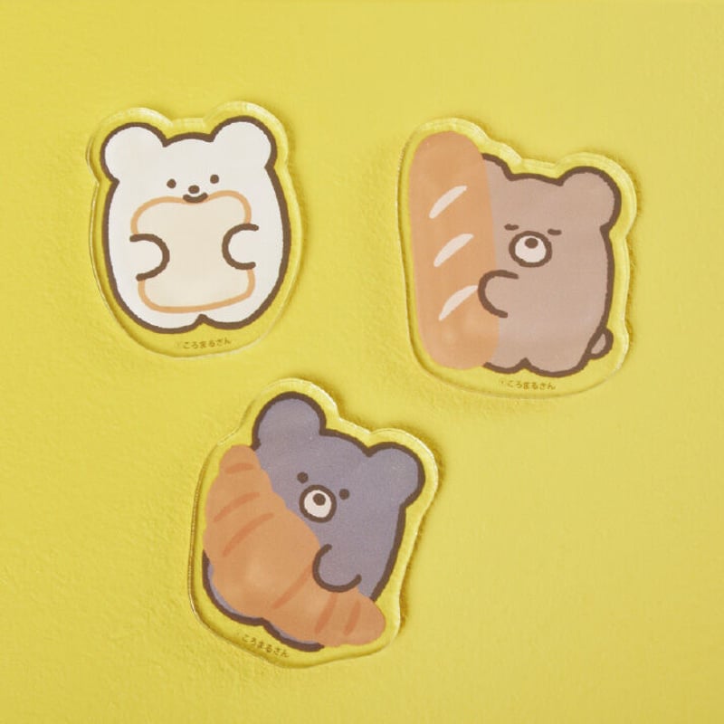 ころまるさん アクリルマグネット | ピージーデザイン 公式オンライン