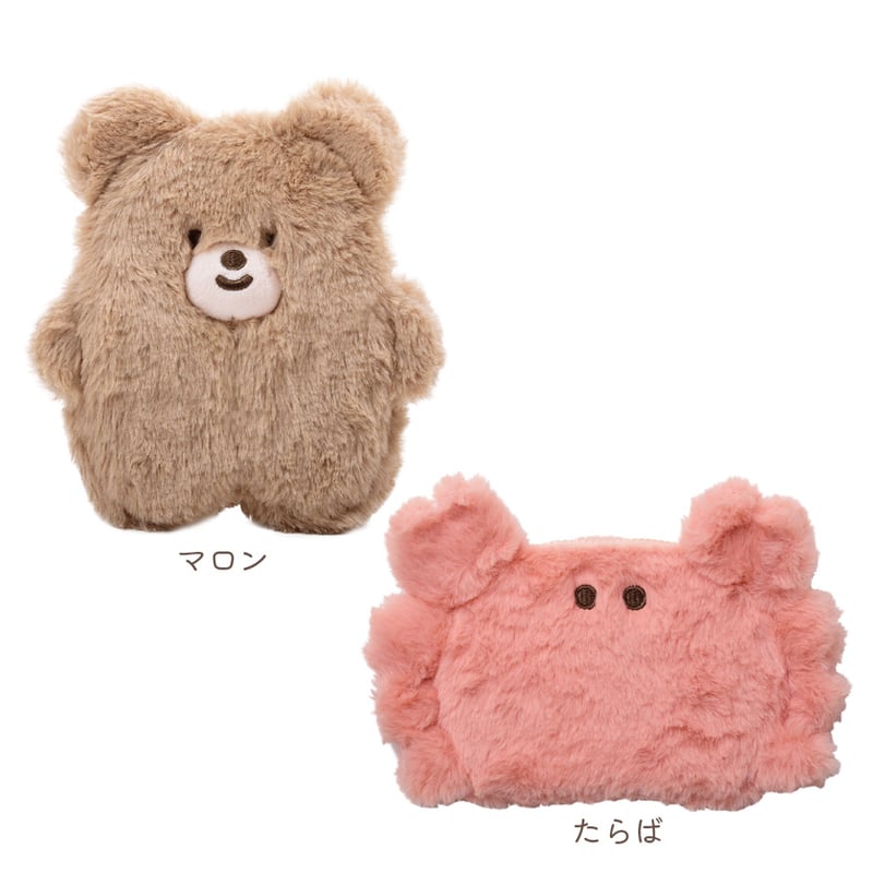 フクモモちゃんふっくらポーチ（トロピカル）