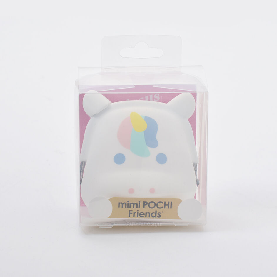 100円  ユニコーン・フラミンゴ  手鏡 mimi POCHI Friends ユニコーン | ピージーデザイン 公式オンラインストア