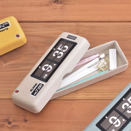 PUPU FELT Pen case (flip clock)