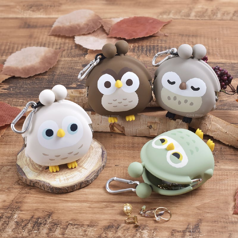 3D POCHI FRIENDS BIRD OWL (フクロウ) | ピージーデザイン 公式オ