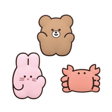 ころまるさん ラバークリップ