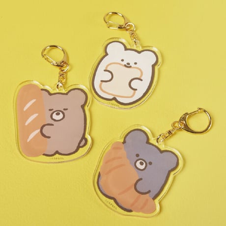 ころまるさん アクリルキーホルダー