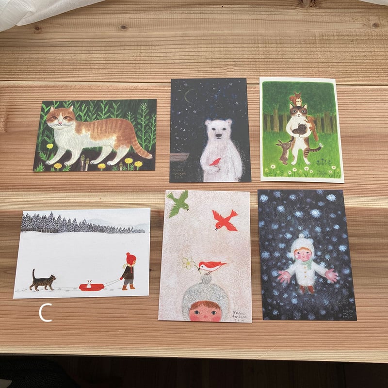 とりごえまり ポストカードセット | 巣巣 SUSU ｜ Online Shop