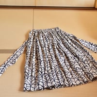 Bo Treeのリボンスカート 葉っぱ柄
