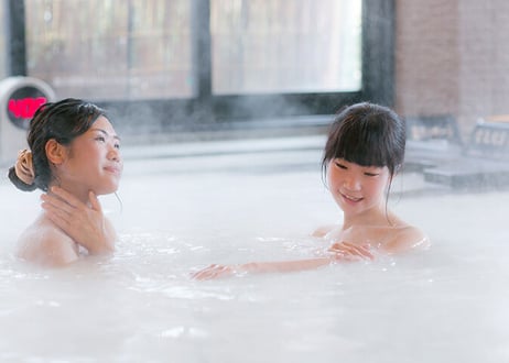【平日限定】鶴見緑地湯元水春 ご入浴＆レンタルタオル＆1,000円お食事チケット