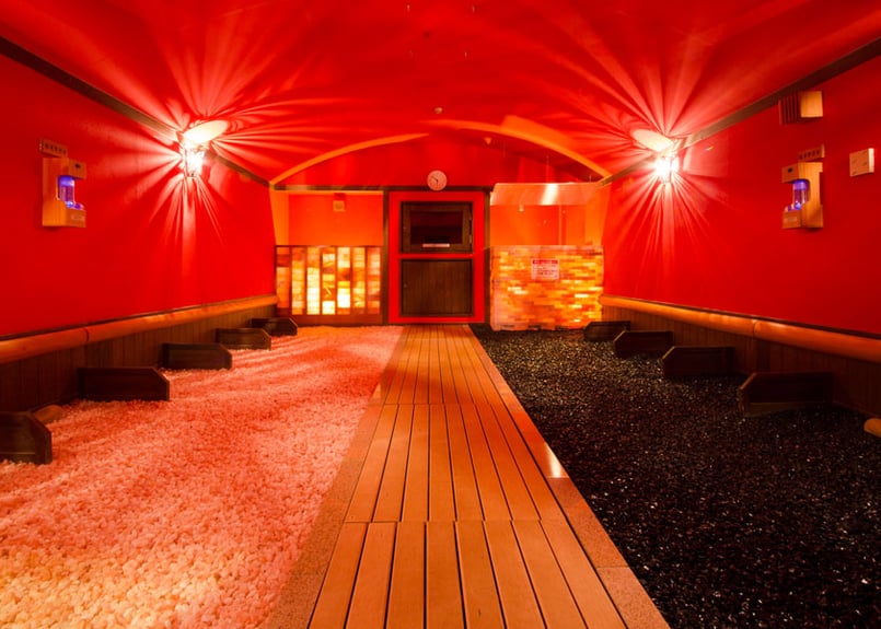 平日限定】東香里湯元水春 ご入浴＆大人岩盤浴＆1,000円お食事チケット