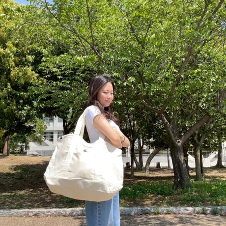 hish era vec BIG tote bag 　[natural]　HEV-25012