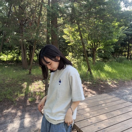 Henley Neck Tee 　[OFFWHITE OATMEAL]　HEV-26008