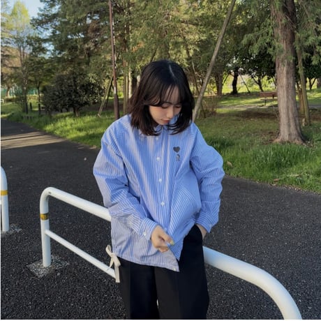 coach shirts　[BLUE STRIPE]　HEV-26001