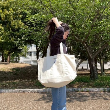 hish era vec BIG tote bag 　[natural]　HEV-25012