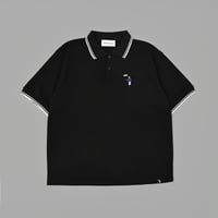 Short sleeve Polo shirt 　[BLACK]　HEV-26006