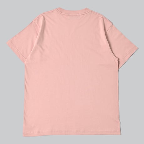 organic cotton Embroidery S/S Tee 　[pink]　HEV-23017