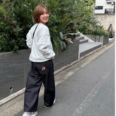 denim pants　[dark navy]　HEV-25020