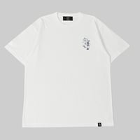 Embroidery S/S Tee 　[white]　HEV-24019