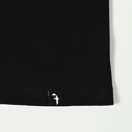 Embroidery S/S Tee 　[black]　HEV-24019
