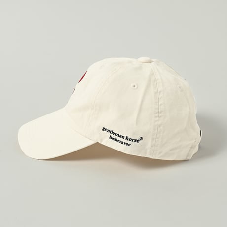 ♡ Embroidery Cap　[off white]　HEV-25009