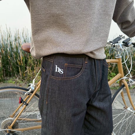 denim pants　[dark navy]　HEV-25020