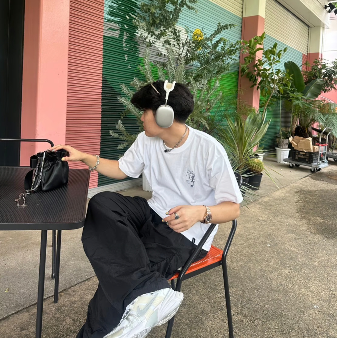 sheller シェリエ 受注会 ノベルティー Tシャツ 白　ラスト値下げ中⚠️ 正規取扱店】F.A.T. (FAT エフエイティー) Beatfats Tシャツ