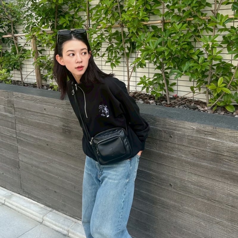 harf ZIP sweat [black] HEV-25018 | hish era vec