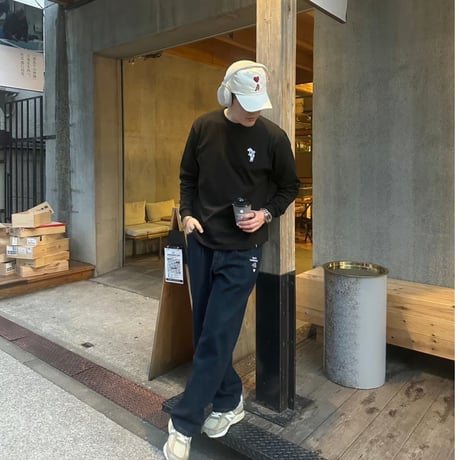 ♡ Embroidery Cap　[off white]　HEV-25009