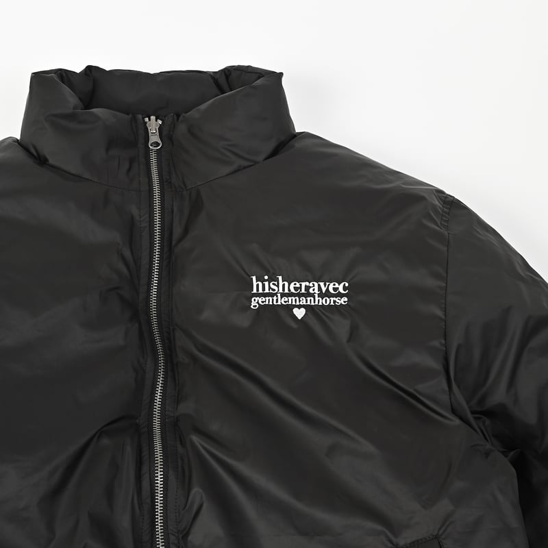 heve CLOUDブルゾン ブラック padding reversible blouson [BLACK] HEV-25023 |