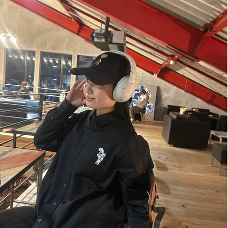 ♡ Embroidery Cap　[black]　HEV-25009