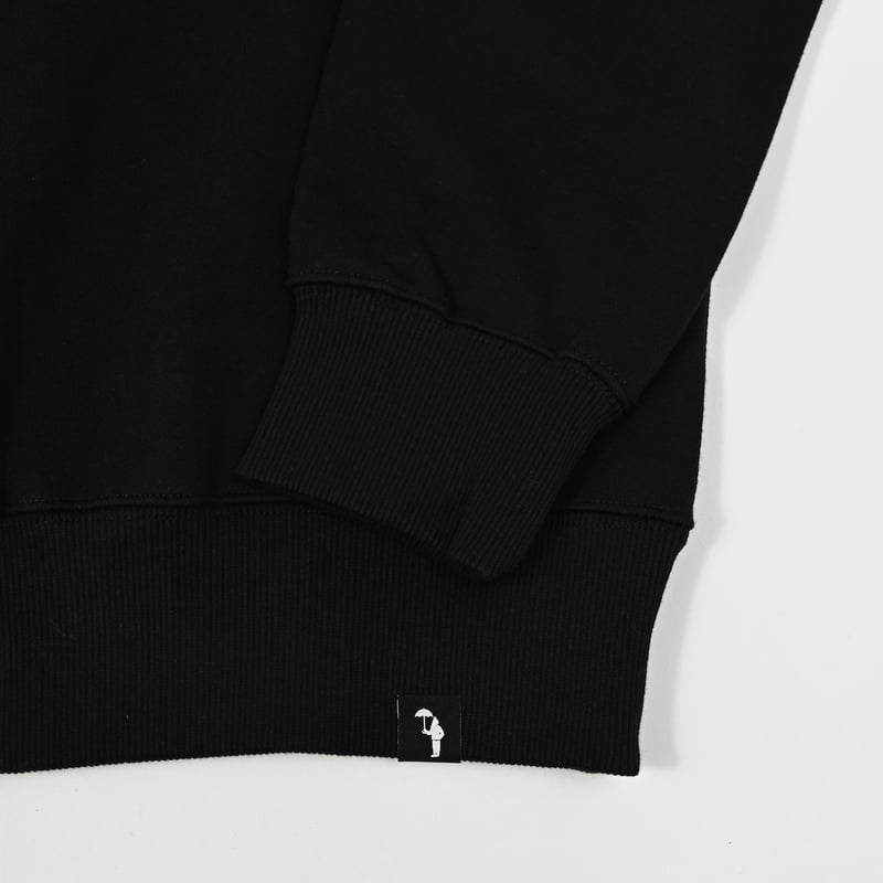 harf ZIP sweat [black] HEV-25018 | hish era vec