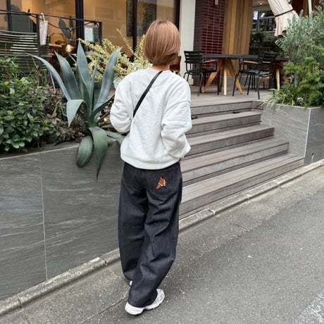 denim pants　[dark navy]　HEV-25020