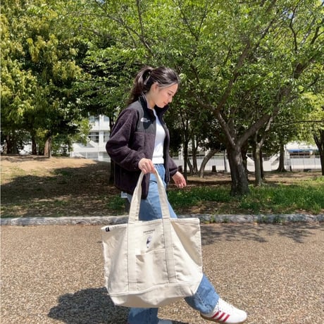 hish era vec BIG tote bag 　[natural]　HEV-25012