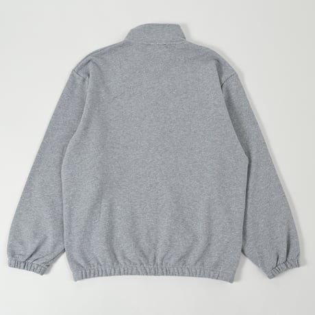 Gentleman Embroidery ZIP sweat 　[gray]　HEV-24007