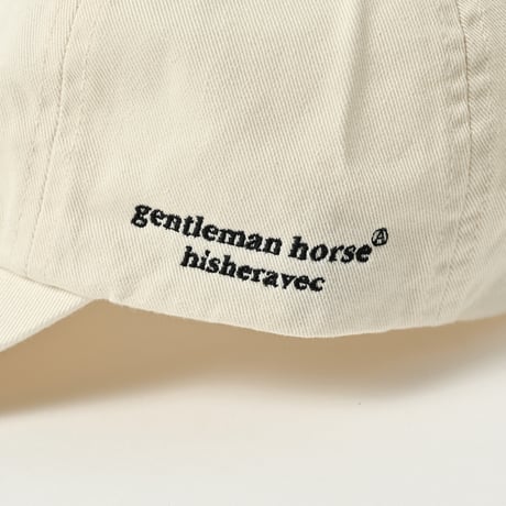 ♡ Embroidery Cap　[off white]　HEV-25009