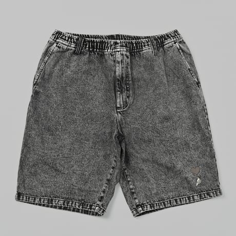 denim Shorts 　[BLACK]　HEV-26005