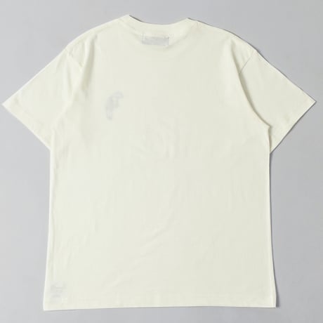organic cotton Embroidery S/S Tee 　[white]　HEV-23017