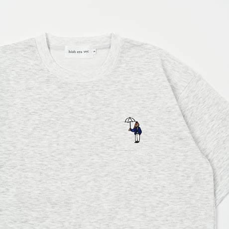 Ripple Tee 　[WHITE OATMEAL]　HEV-26009