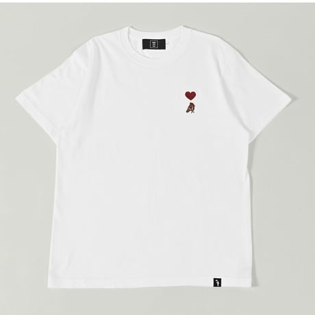 ヒッシュエラベック　Tシャツ　白