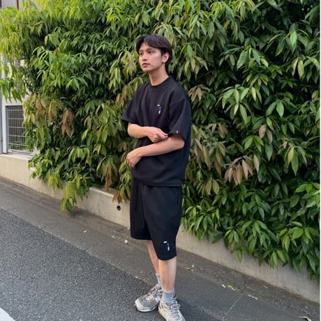 Ripple Shorts 　[BLACK]　HEV-26010