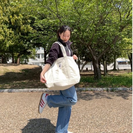 hish era vec BIG tote bag 　[natural]　HEV-25012