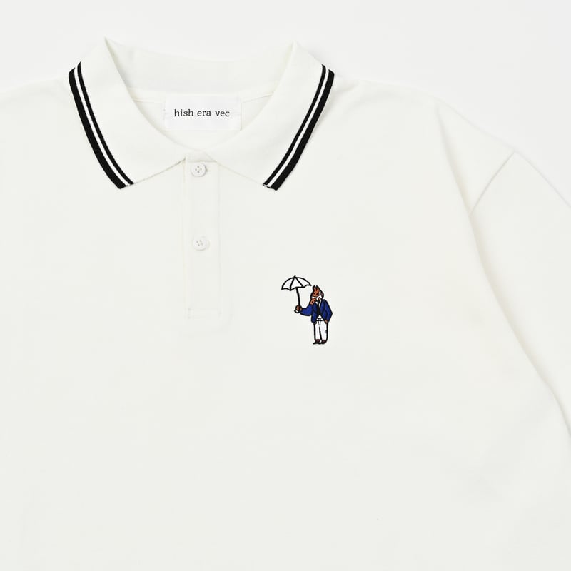 Short sleeve Polo shirt [WHITE] HEV-26006 | hi