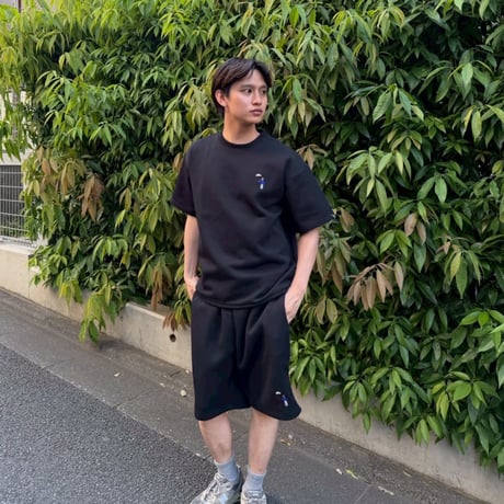 Ripple Shorts 　[BLACK]　HEV-26010