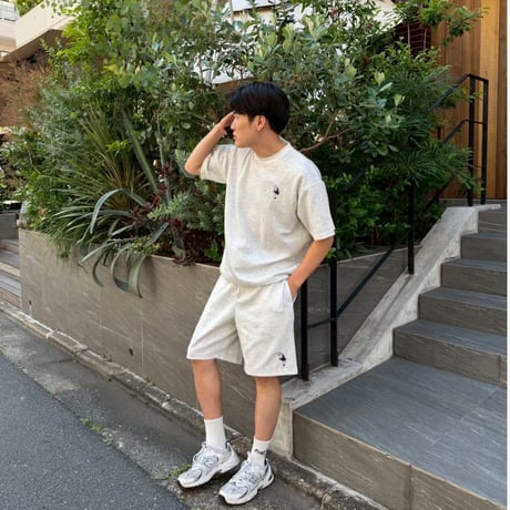 Ripple Shorts 　[WHITE OATMEAL]　HEV-26010